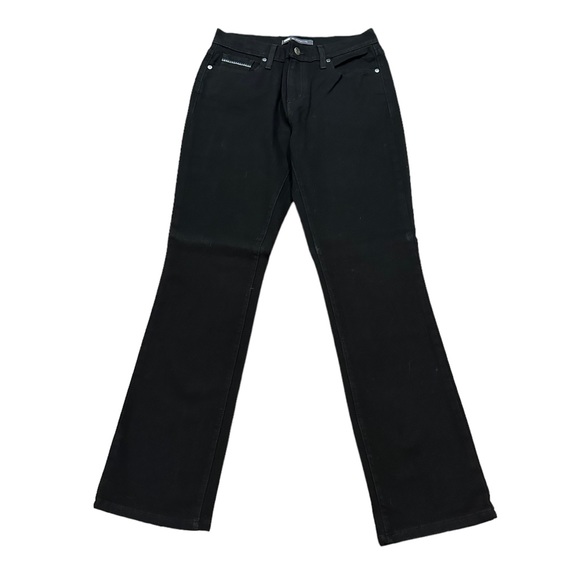 Levi’s 505 Women’s Denim Black Straight Leg Jeans Size 28 NWT - Picture 1 of 8